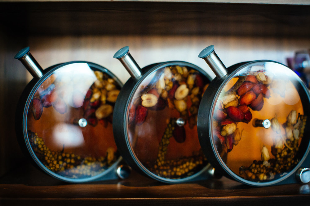 House infusions at the Chambar bar