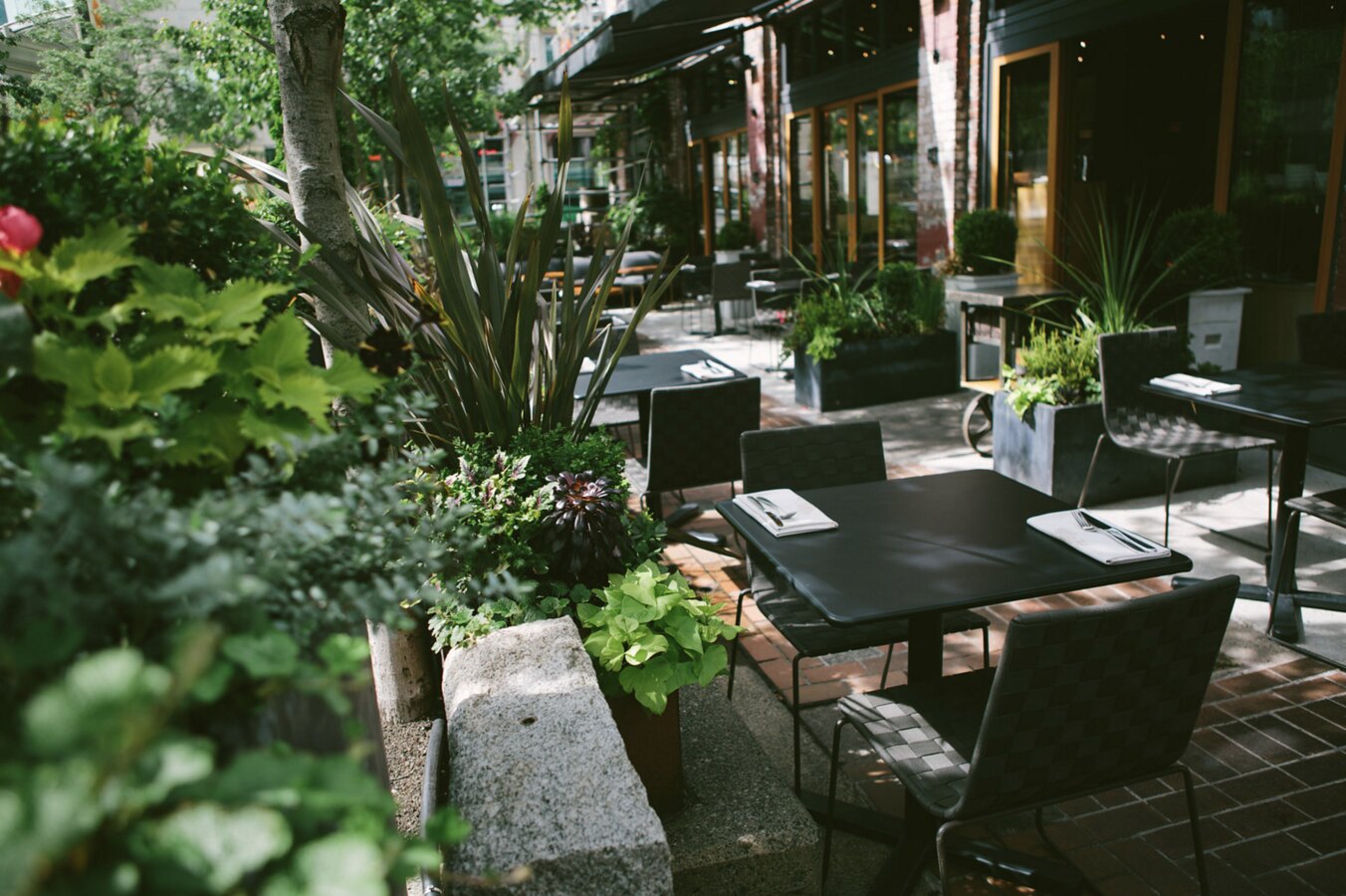 Chambar's Beatty Street patio