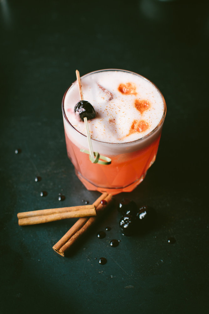 Amber-hued Chambar cocktail
